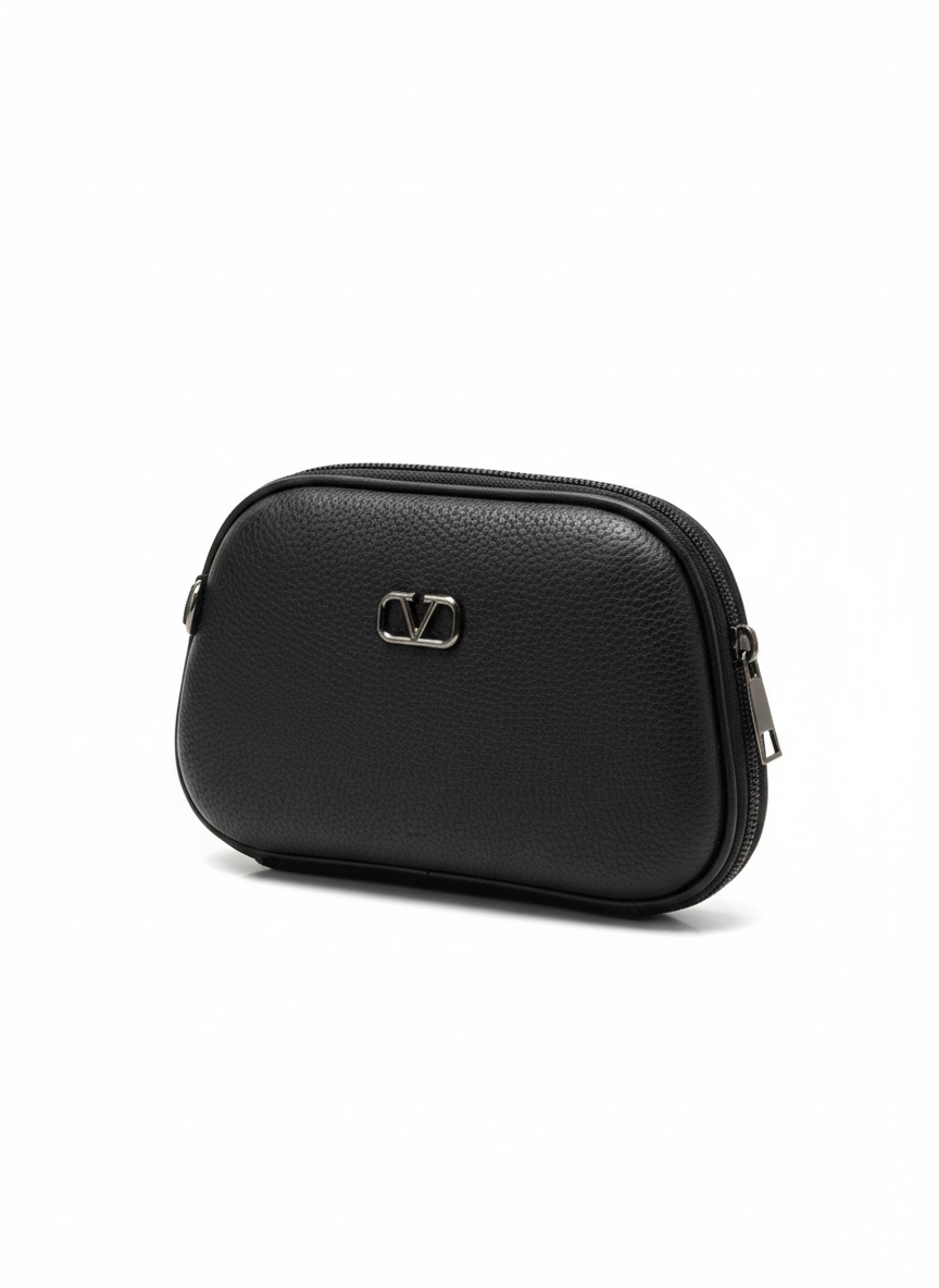 Meher Blush Mini – Elegant Black Crossbody Bag for Women Compact & Stylish Shoulder Purse