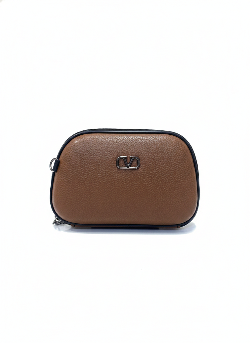 Meher Blush Mini – Elegant camel Crossbody Bag for Women Compact & Stylish Shoulder Purse