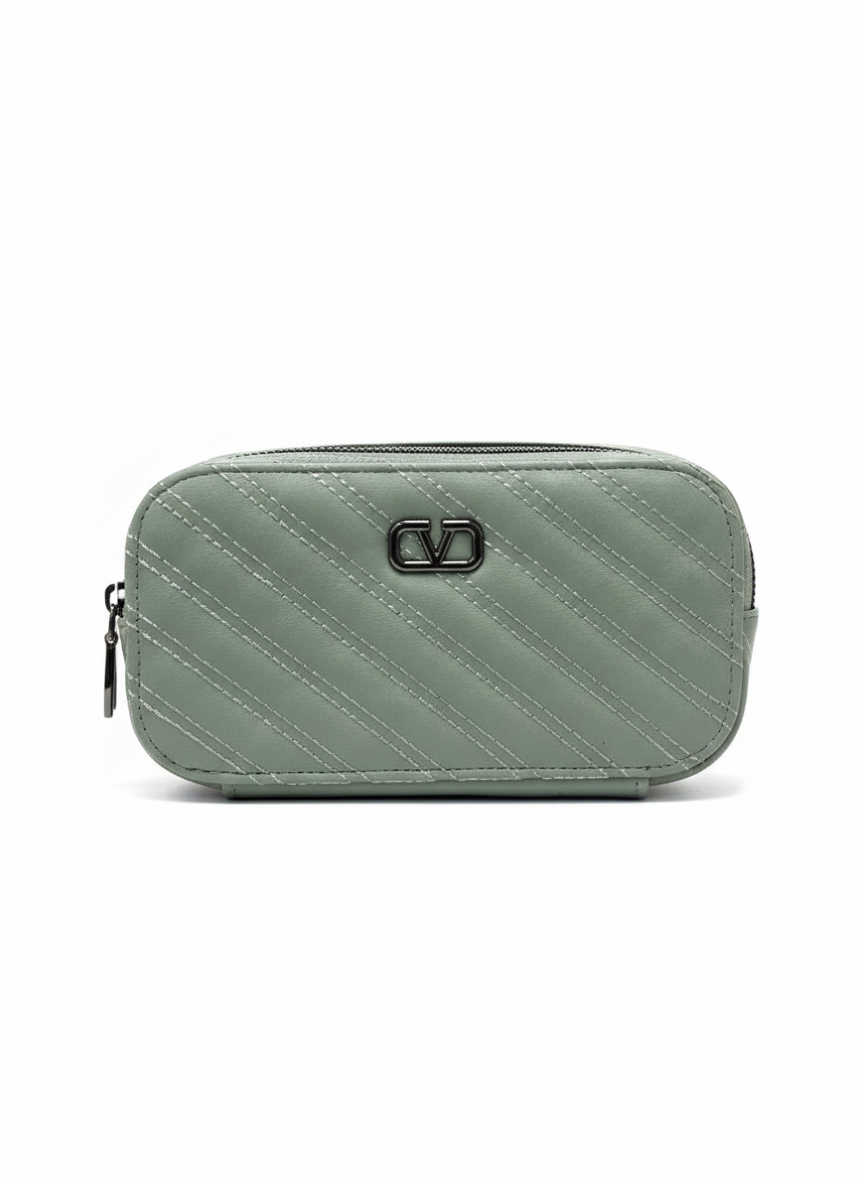 Zimal Rose Luxe – Quilted Pista Mini Crossbody Bag for Women | Elegant Compact Shoulder Purse