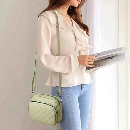 3 Zipper Crossbody CAR-7 for Women | Elegant Bag – Nayab Khatoon