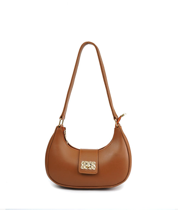 Bella Luxe Shoulder Bag – Elegant Camel