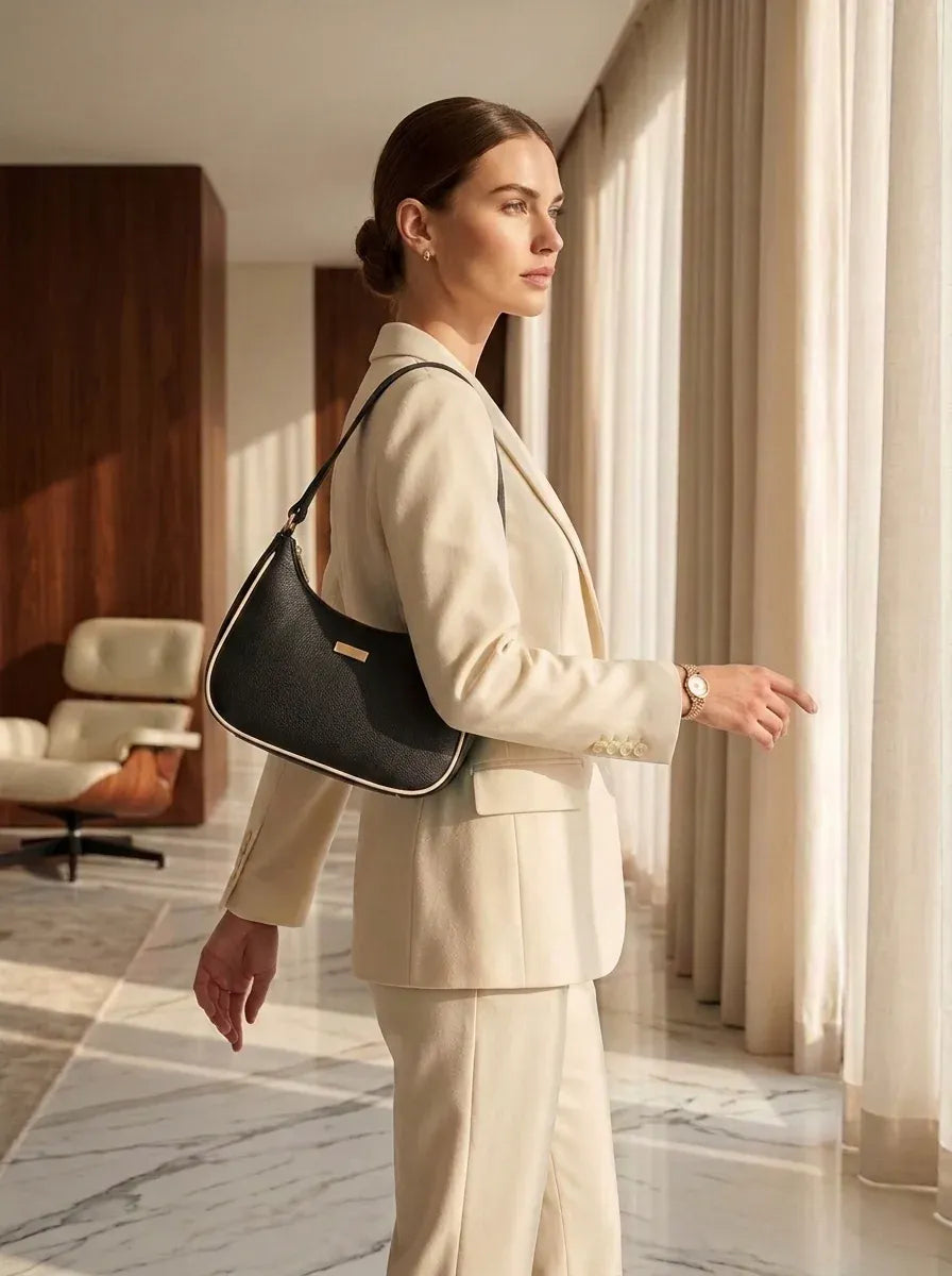 Rovelle – Classic Elegance in Crimson black