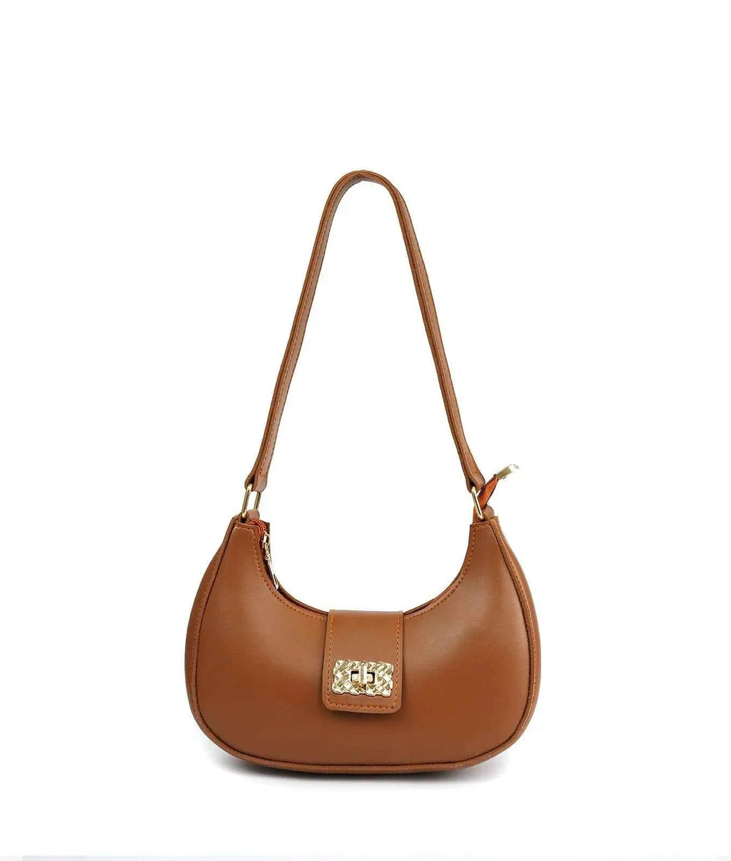 Bella Camel Luxe Shoulder Bag for Women in Pakistan | Nayab Khatoon