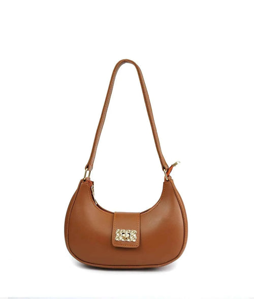 Bella Camel Luxe Shoulder Bag for Women in Pakistan | Nayab Khatoon