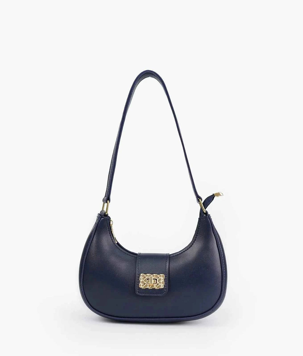 Bella Black Luxe Shoulder Bag for Women in Pakistan | Nayab Khatoon