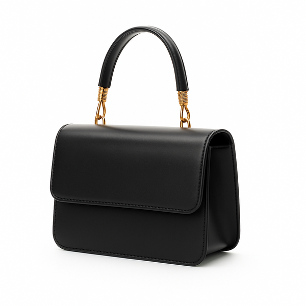Zyvia – Trendy & Lightweight Shoulder Bag Black
