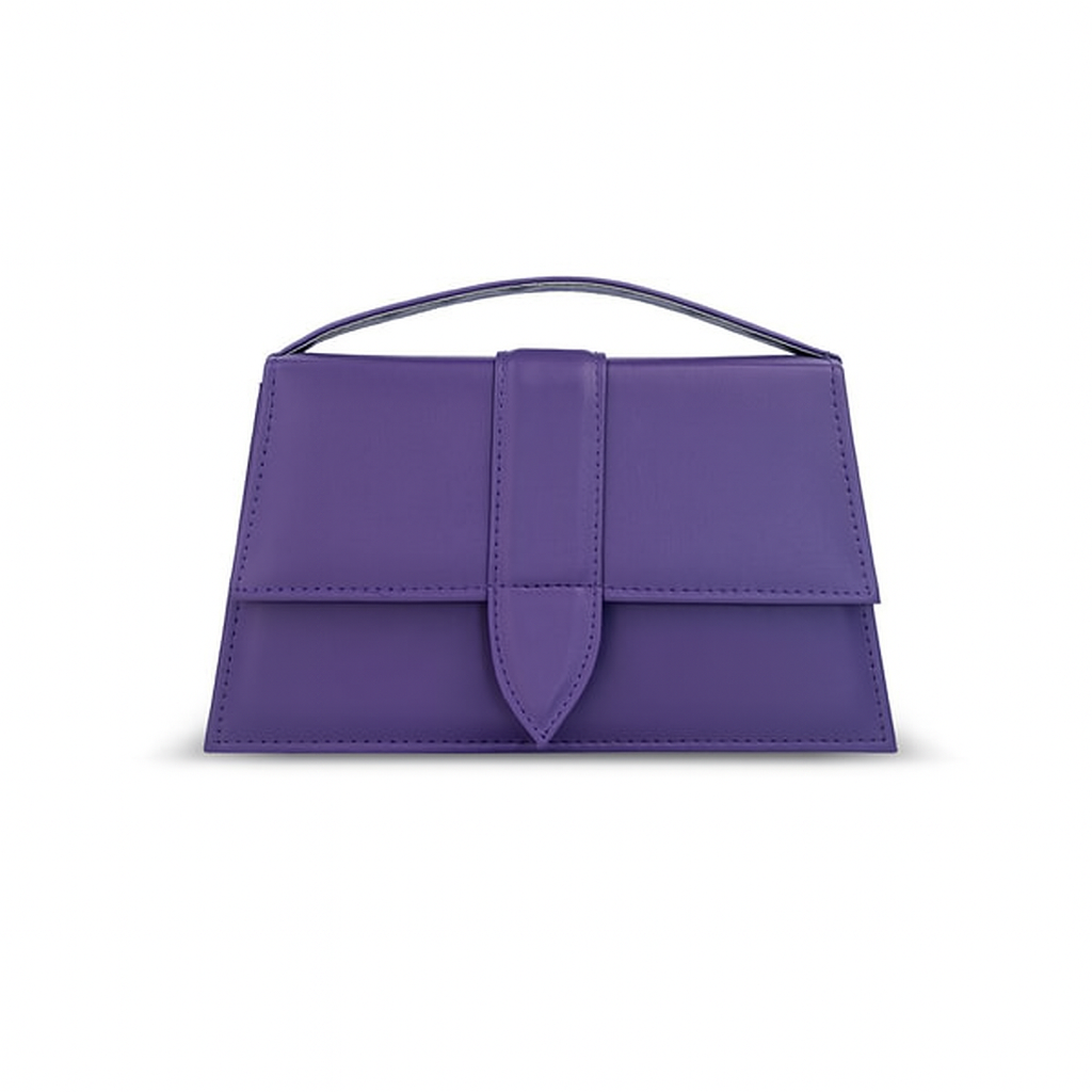 Nilofer-Pure Purple Handbag for Women | Elegant Bag – Nayab Khatoon - NayabKhtoon