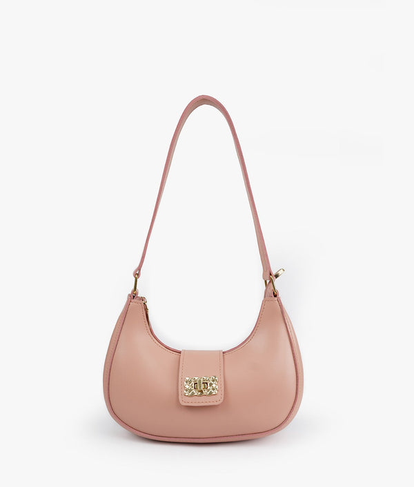 Bella Luxe Shoulder Bag – Elegant Pink