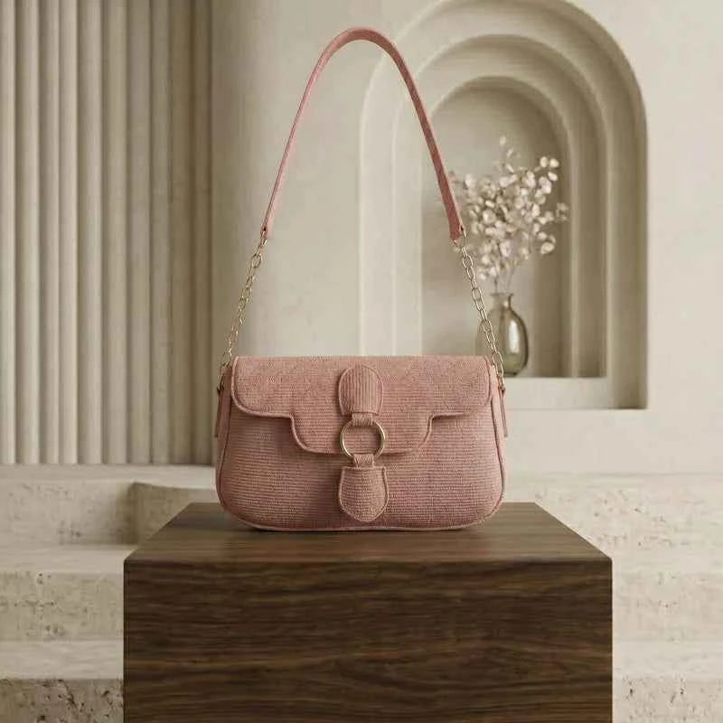 Signature Ring Bag – Classic Ladies Handbag Pink (Copy)