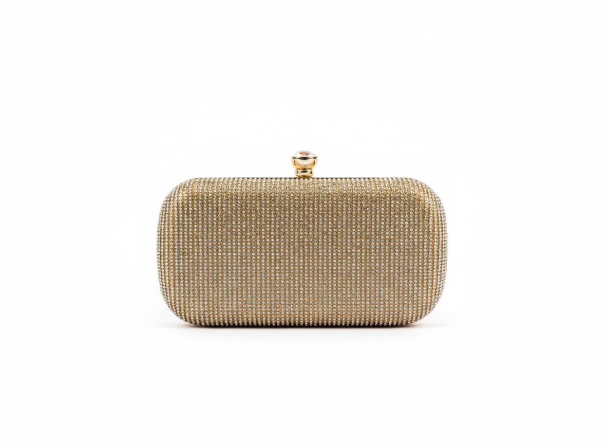 Dazzle Luxe Crystal Clutch – Nayab Khatoon