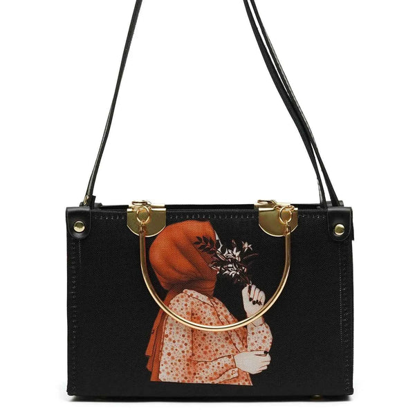 Pretty Blush Boxy Bag for Women in Pakistan | Nayab Khatoon