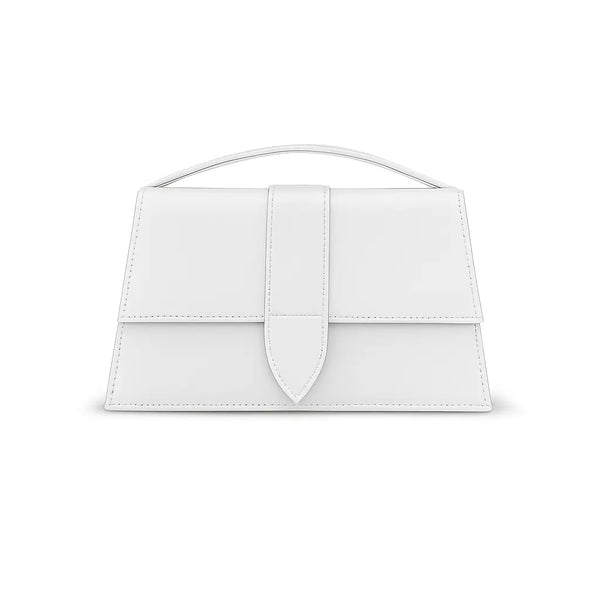 Nilofer-Pure White Handbag for Women | Elegant Bag – Nayab Khatoon - NayabKhtoon