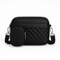 Quilted Crossbody Bag with Coin Pocket | Nayab Khatoon Pakistan
