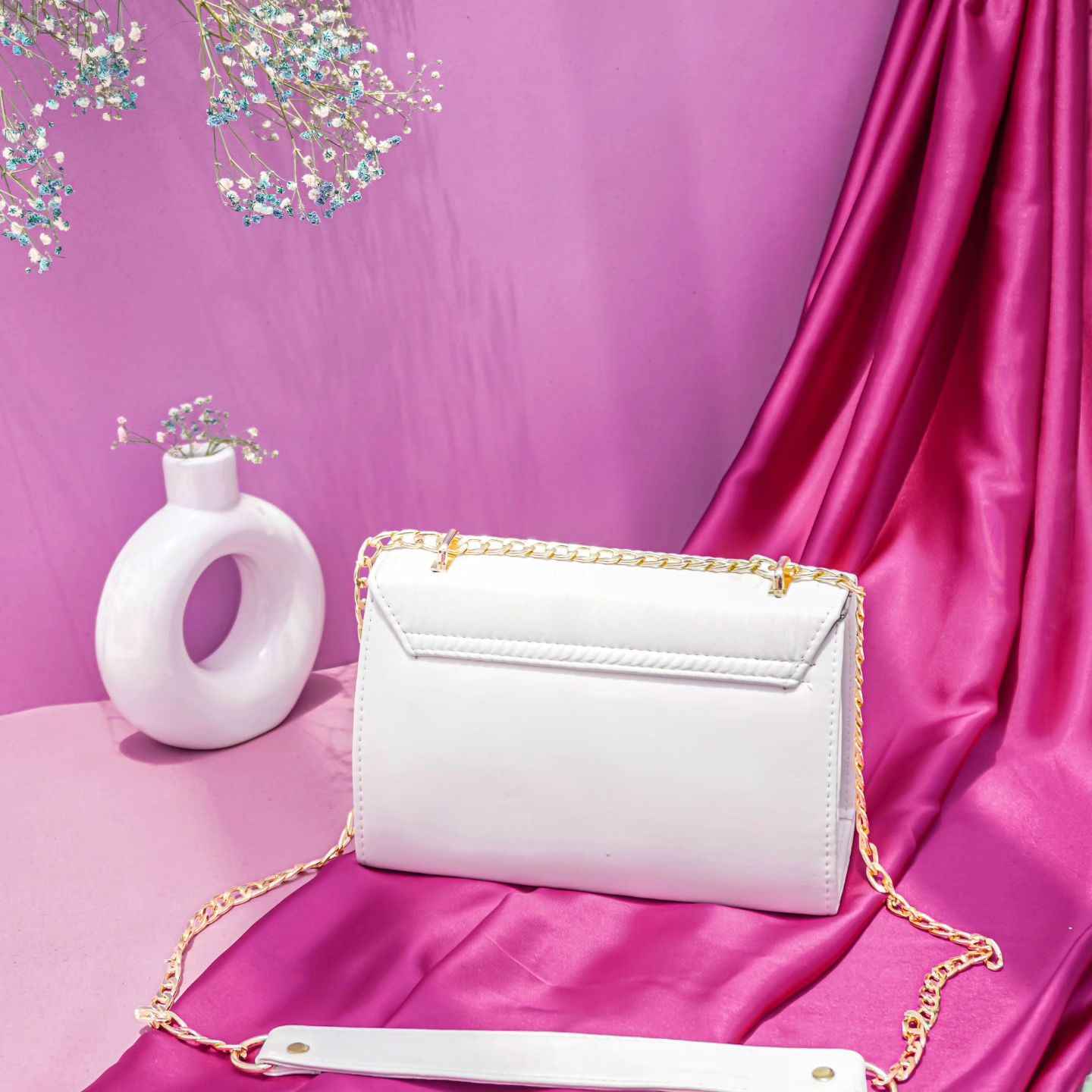 Elegant Designer Bags H-AR-1 white