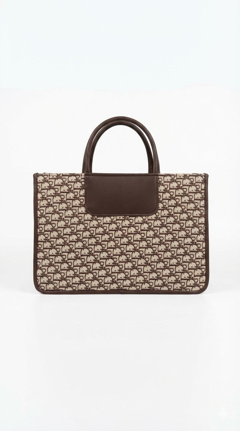 Monogram Muse Women’s Handbag – Structured Tote