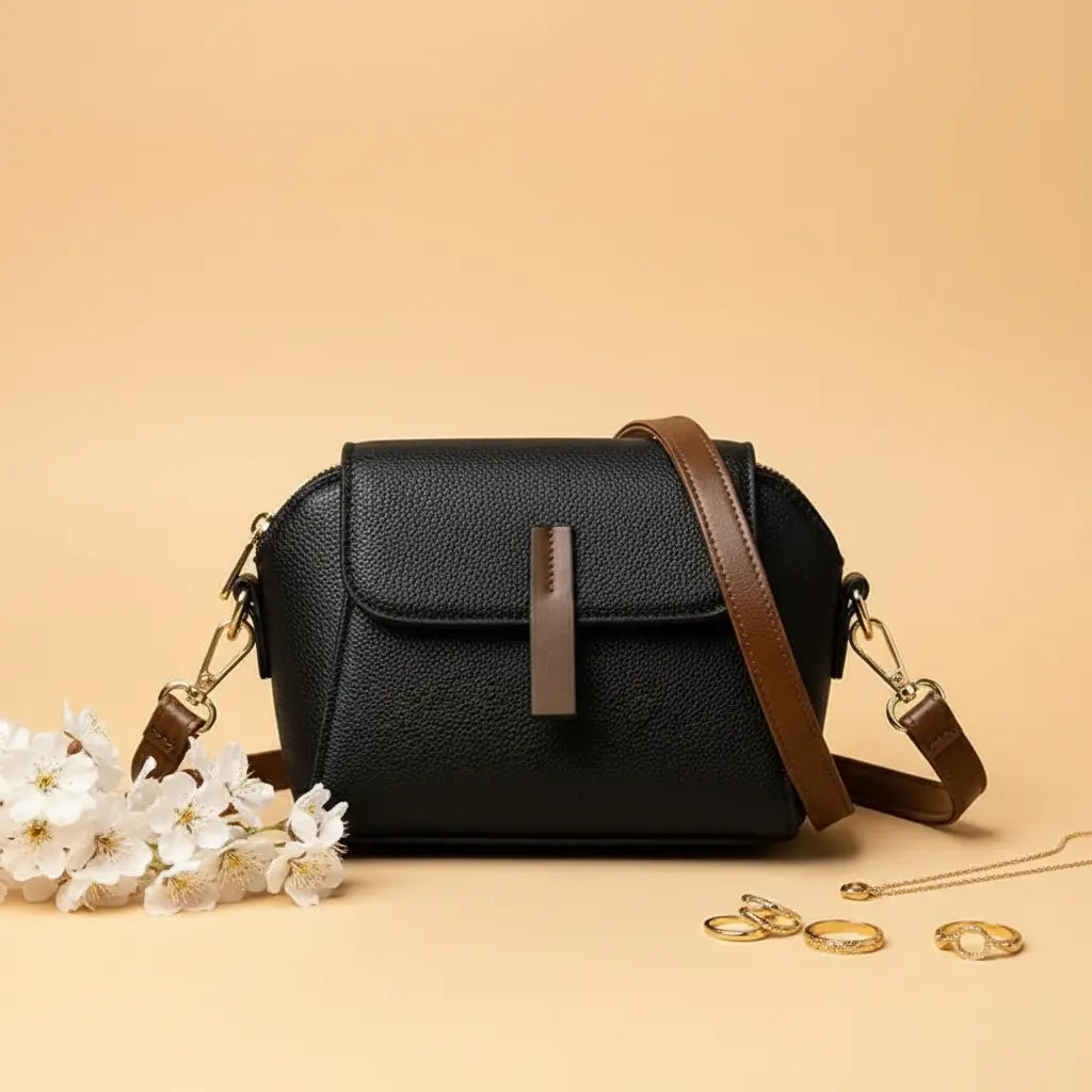 Cavelle Black Crossbody Purse for Women – Stylish Everyday Bag