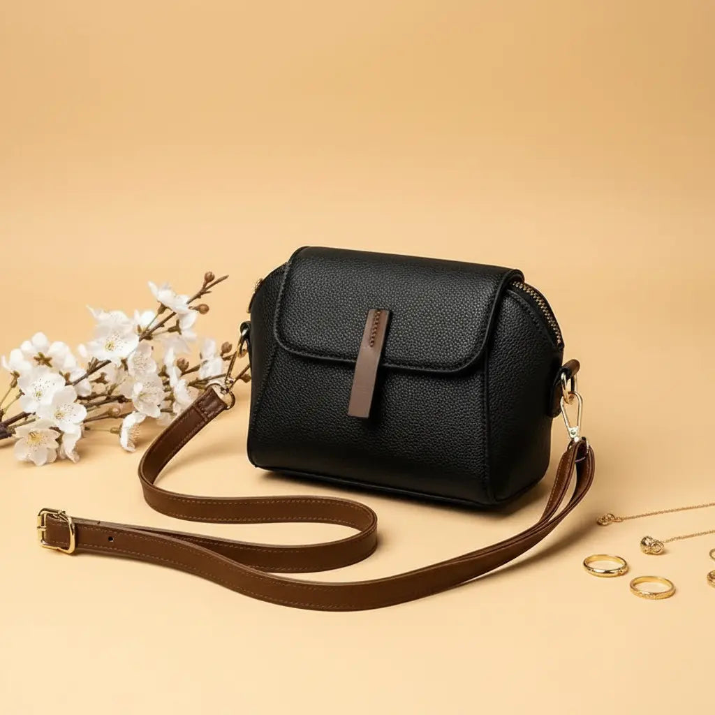 Cavelle Black Crossbody Purse for Women – Stylish Everyday Bag
