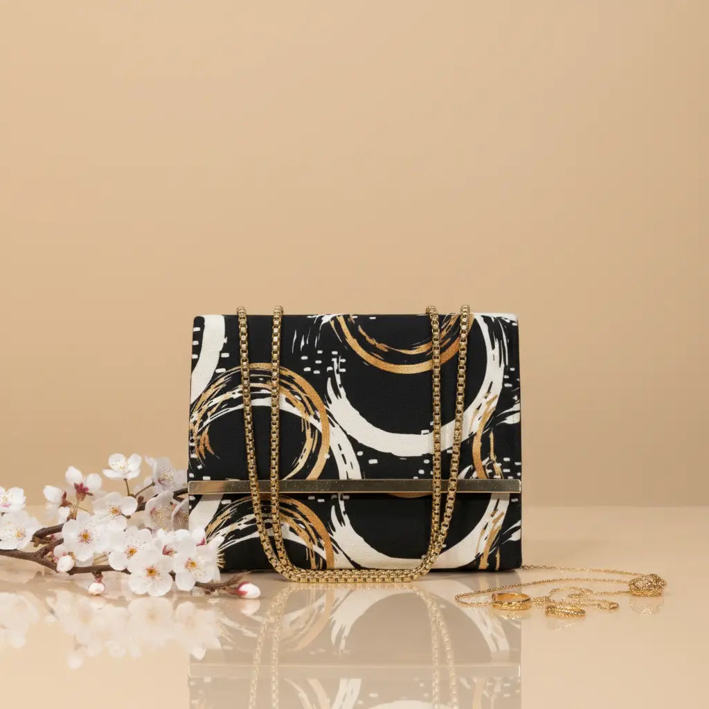 Noir Aura Handbag