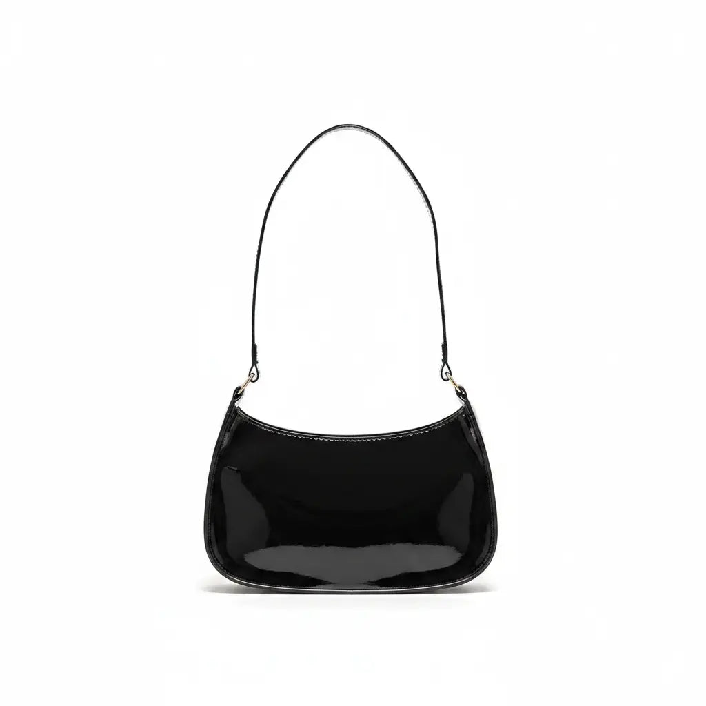 Veloura Black Shoulder Bag for Women