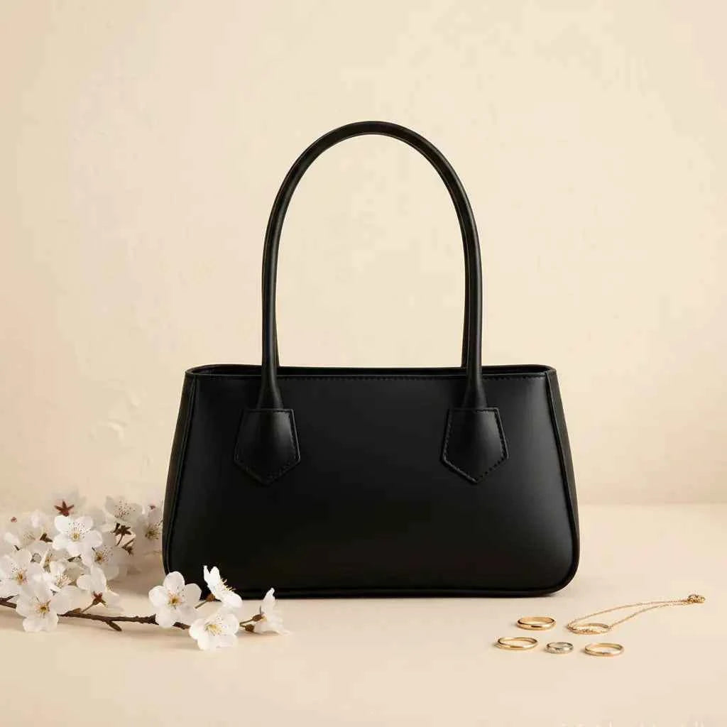 Mahveen Elegant Ladies Handbag in Black