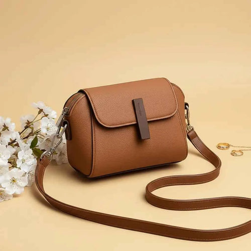 Cavelle Camel Crossbody Purse for Women – Stylish Everyday Bag