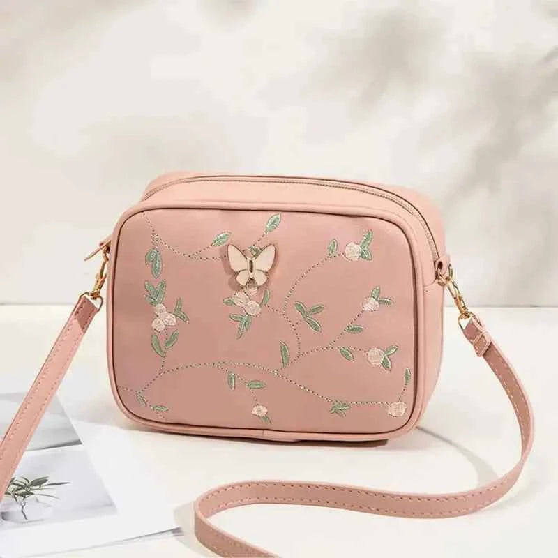 Embroidered Butterfly Crossbody Bag | Nayab Khatoon Pakistan