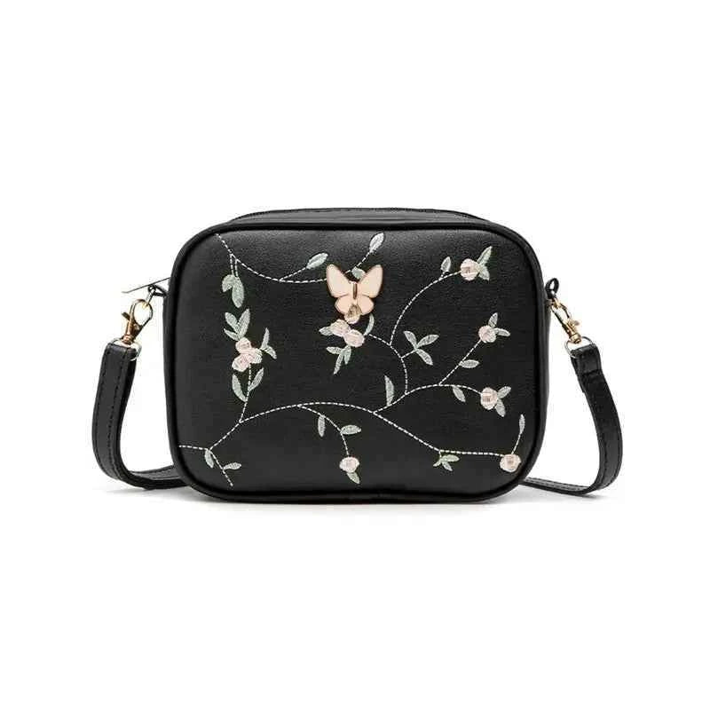 Embroidered Butterfly Crossbody Bag | Nayab Khatoon Pakistan