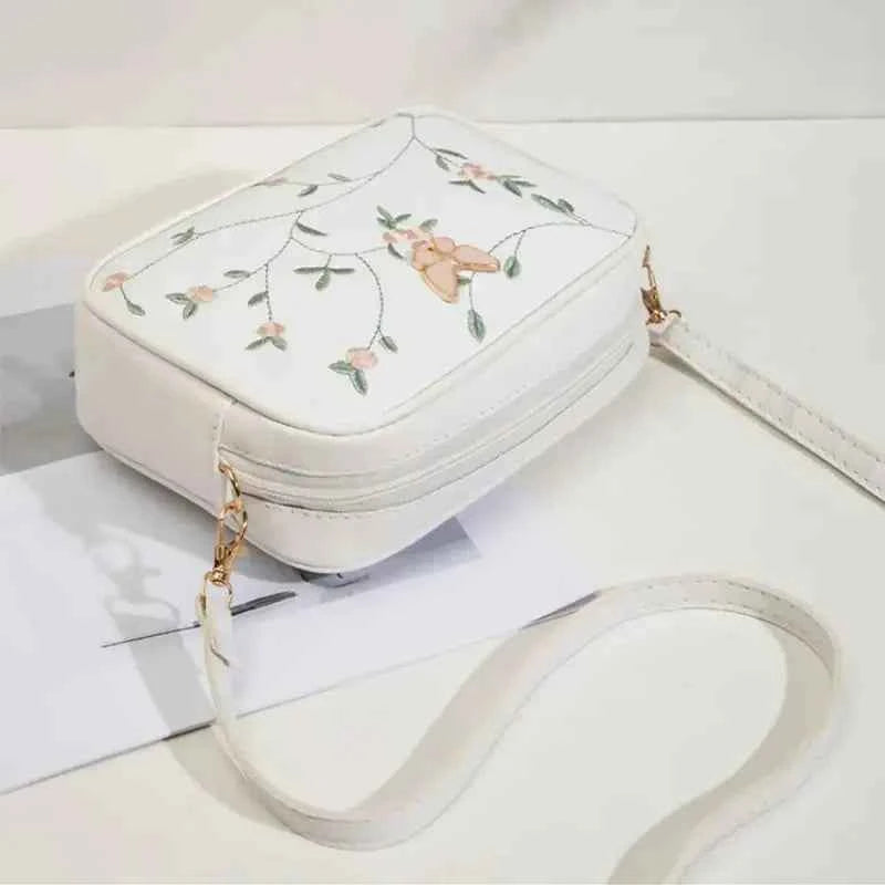 Embroidered Butterfly Crossbody Bag | Nayab Khatoon Pakistan