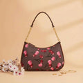 Cherry Gold Chain Shoulder Bag