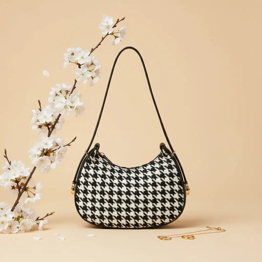 Chic Moon Elegance Shoulder Bag