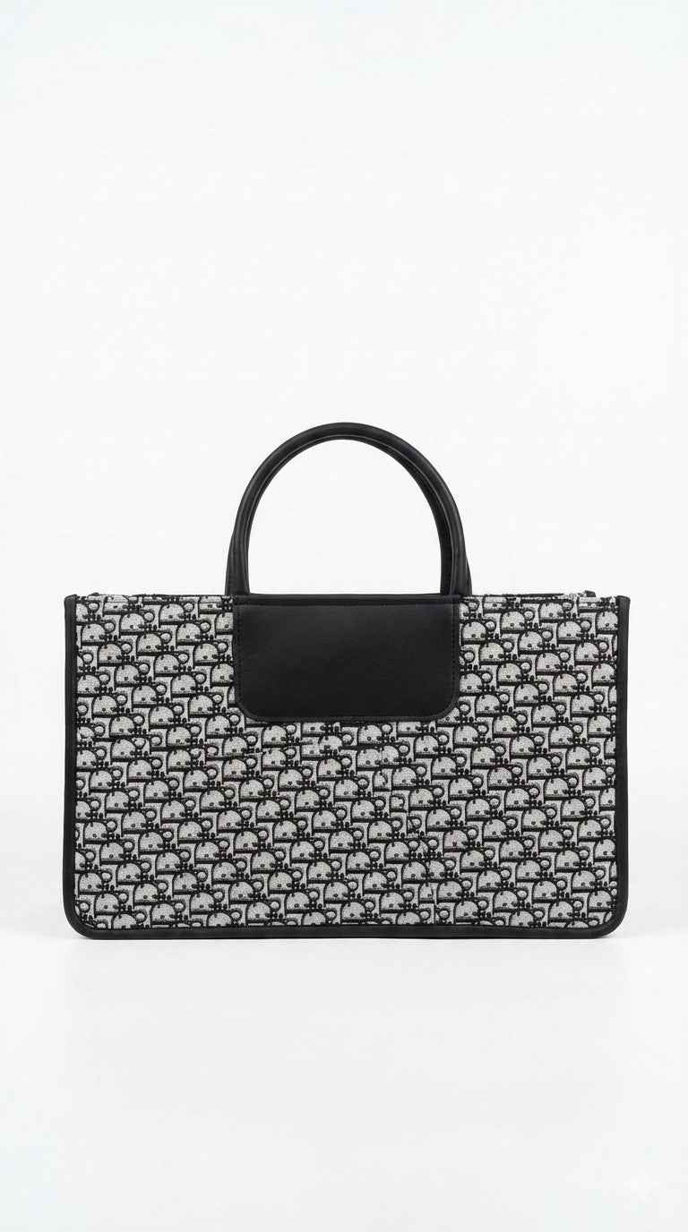 Monogram Muse Women’s Handbag – Structured Tote