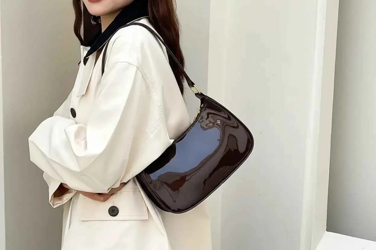 Veloura Brown Shoulder Bag for Women