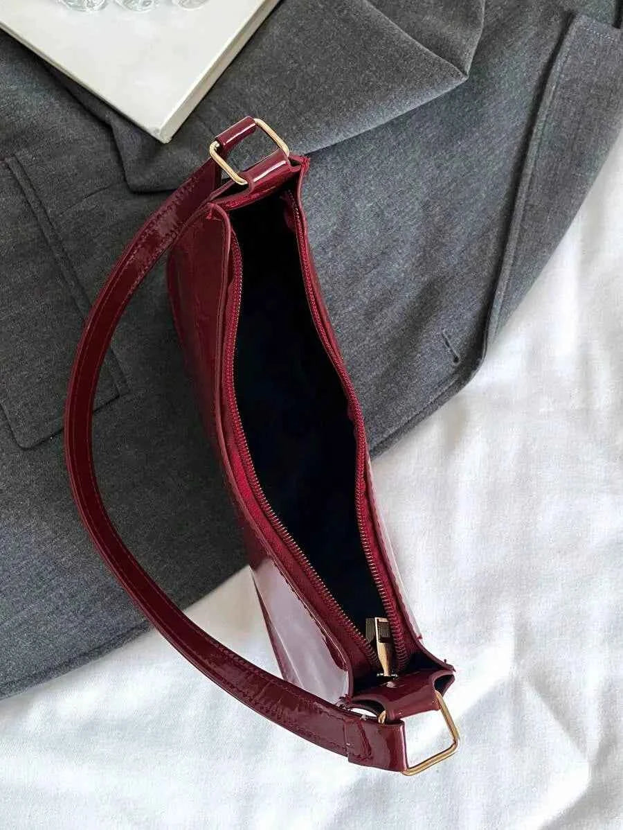 Veloura Maroon Shoulder Bag for Women