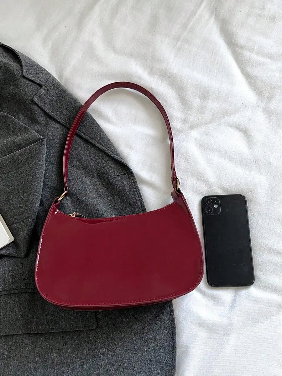 Veloura Maroon Shoulder Bag for Women