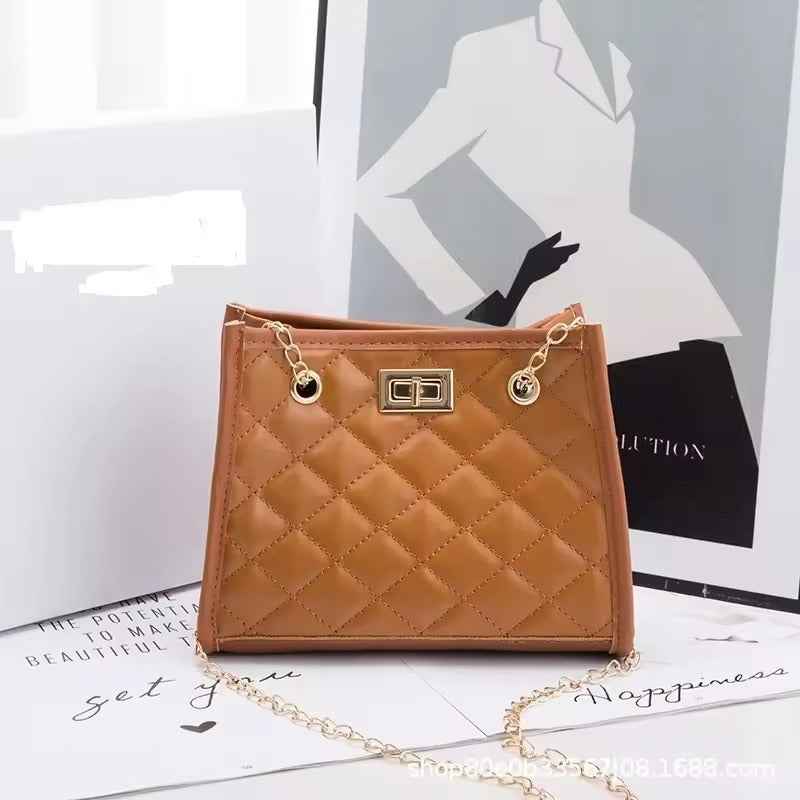 Laila Mini Chain Satchel camel