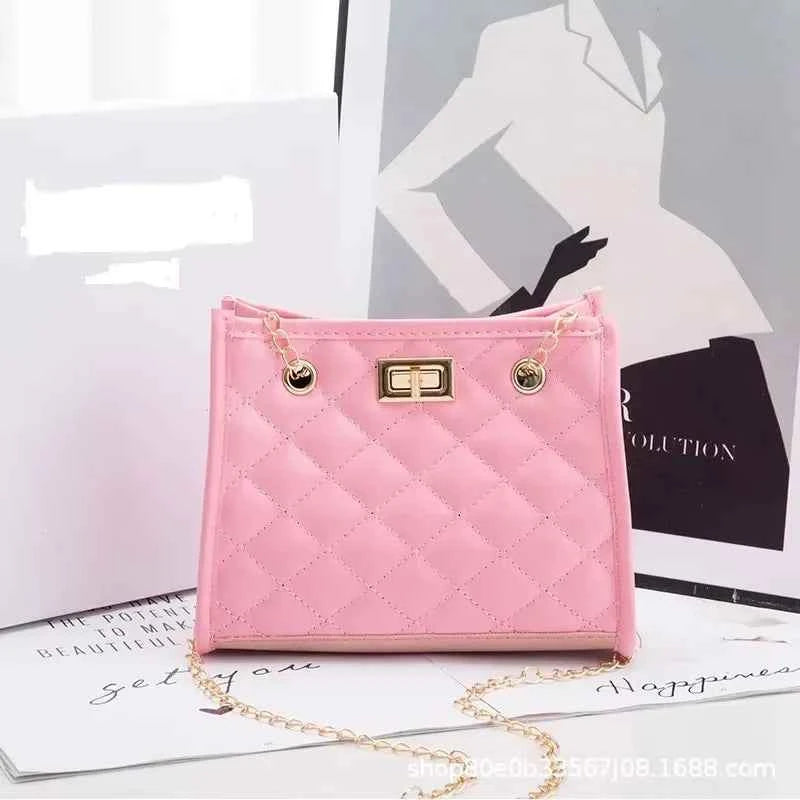 Laila Mini Chain Satchel pink