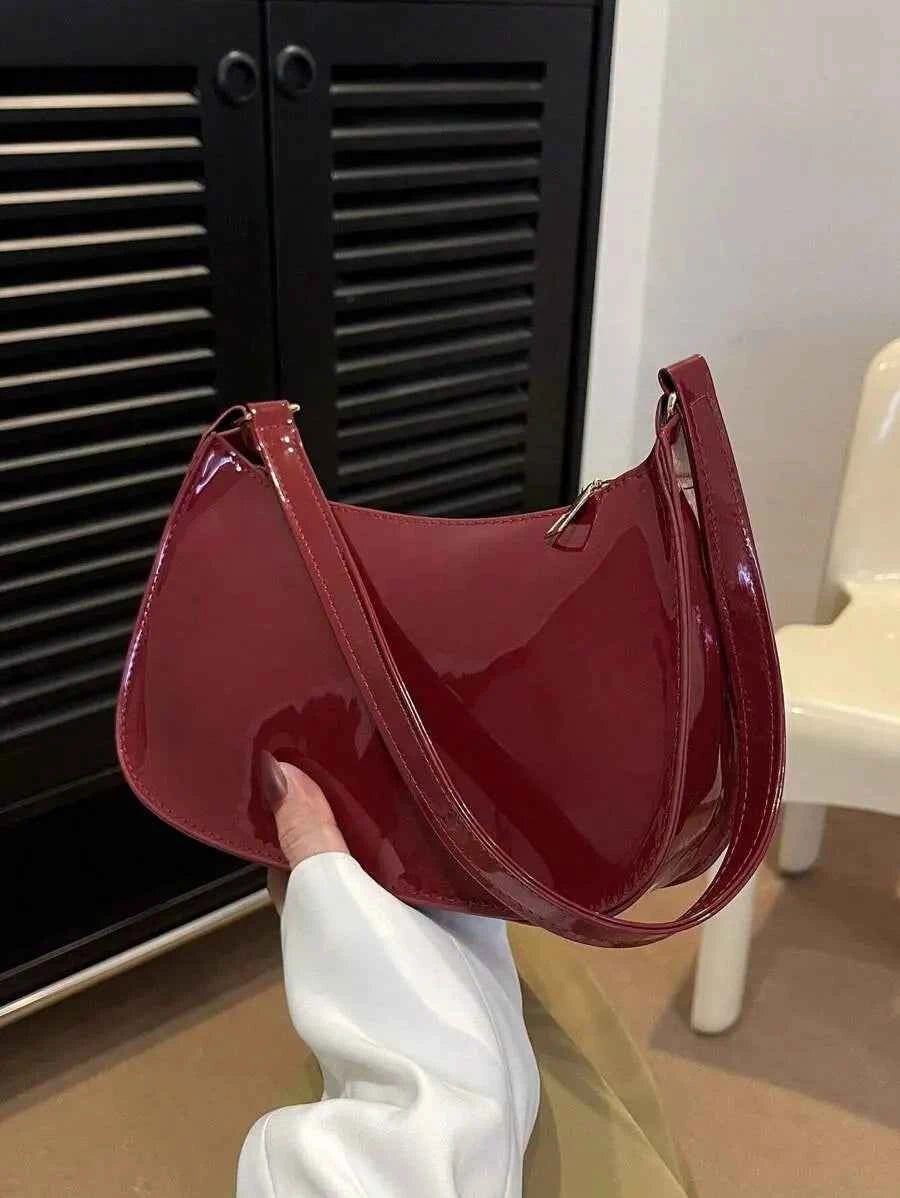 Veloura Maroon Shoulder Bag for Women