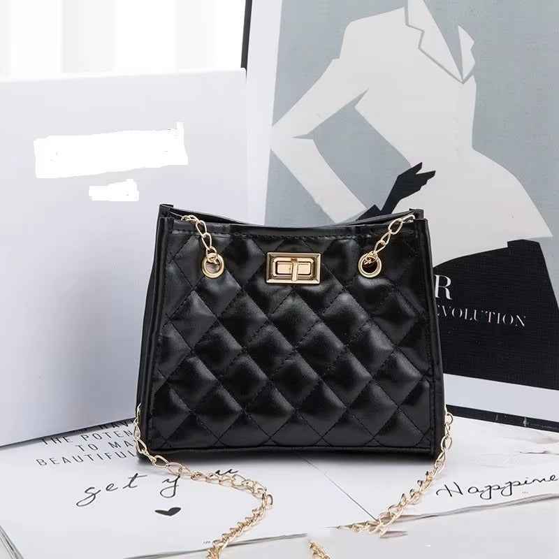 Laila Mini Chain Satchel black