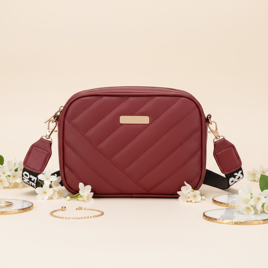 Elorina Luxe Crossbody Bag for Women in Pakistan | Nayab Khatoon