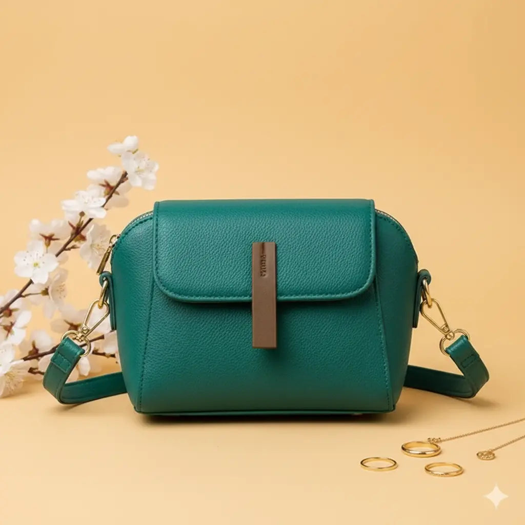 Cavelle Green Crossbody Purse for Women – Stylish Everyday Bag