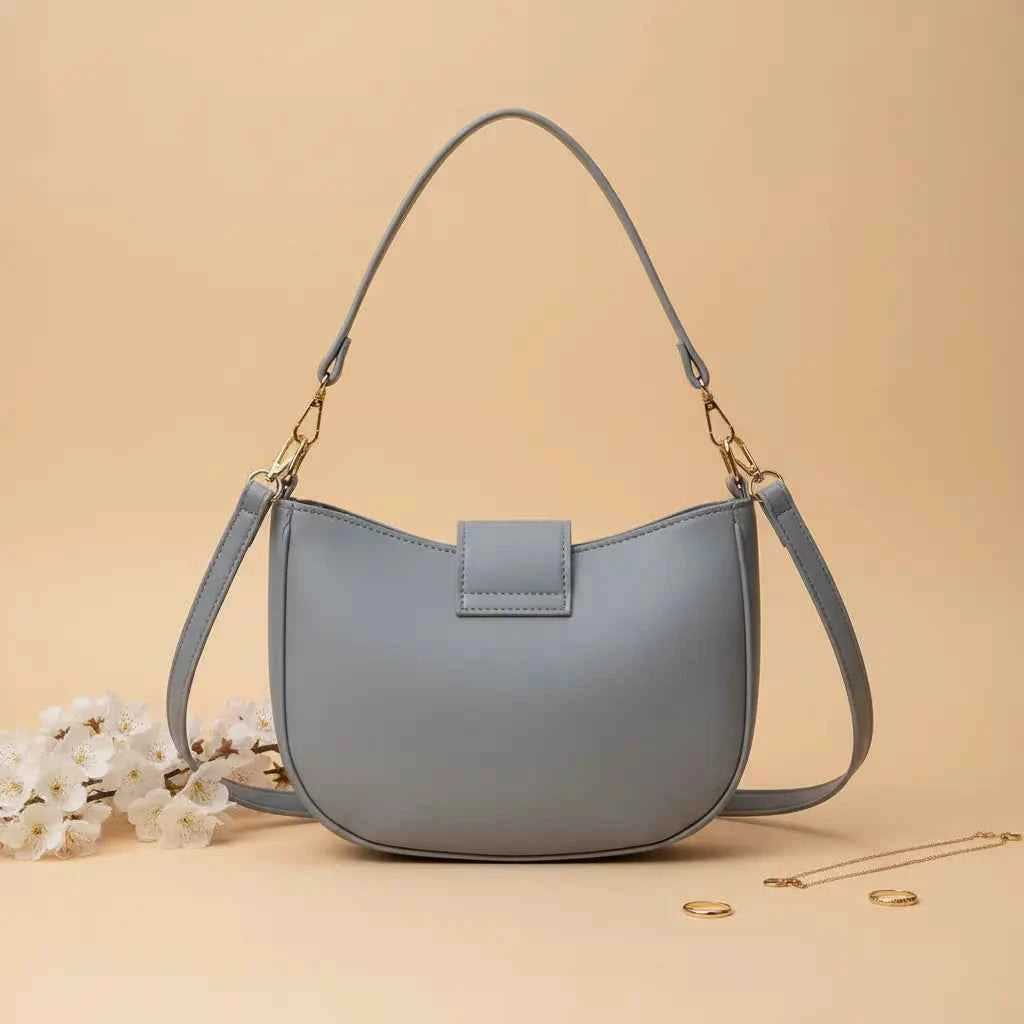 Haya Luxe – Elegant Mini Shoulder Bag Gray