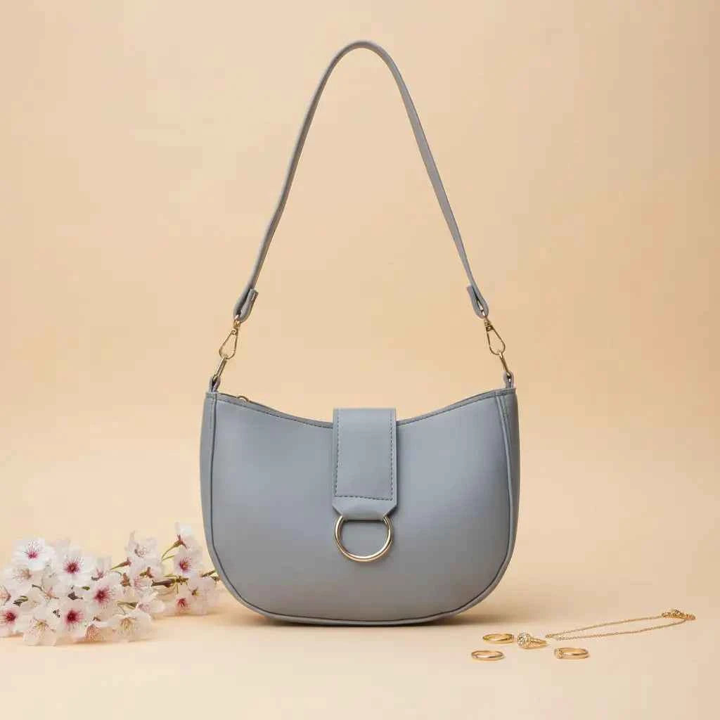 Haya Luxe – Elegant Mini Shoulder Bag Gray