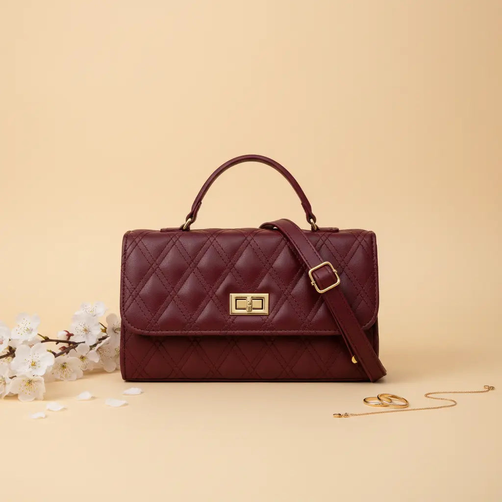 Elegant Quilted HAR-4 for Women | HandBag – Nayab Khatoon