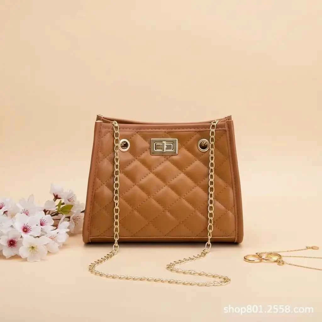 Laila Mini Chain Satchel camel