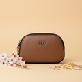 Meher Blush Mini – Elegant camel Crossbody Bag for Women Compact & Stylish Shoulder Purse