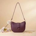 Haya Luxe – Elegant Mini Shoulder Bag Maroon