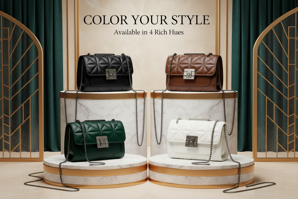 Quilted Crossbody Bag Color Collection