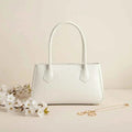 Mahveen Elegant Ladies Handbag in white
