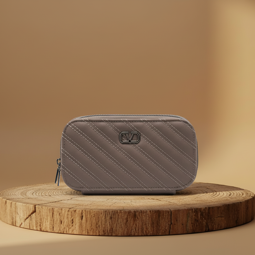 Zimal Rose Luxe Brown Crossbody